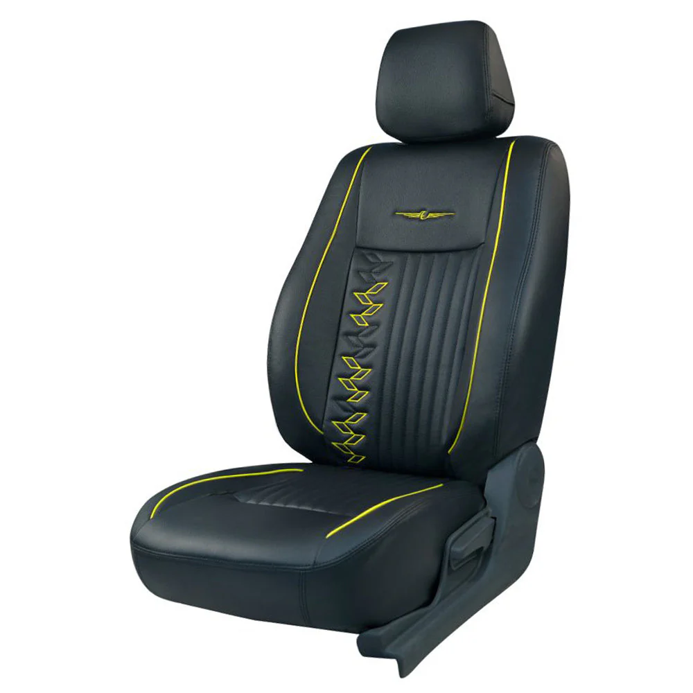 Vogue Knight Art Leather Car Seat Cover For Mahindra Bolero Neo - Image 12