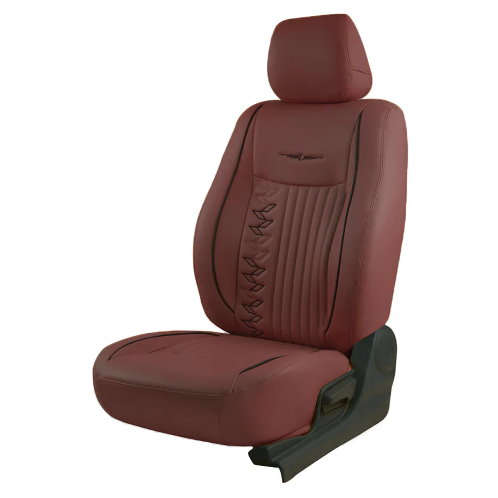Vogue Knight Art Leather Car Seat Cover For Mahindra Thar - Image 6