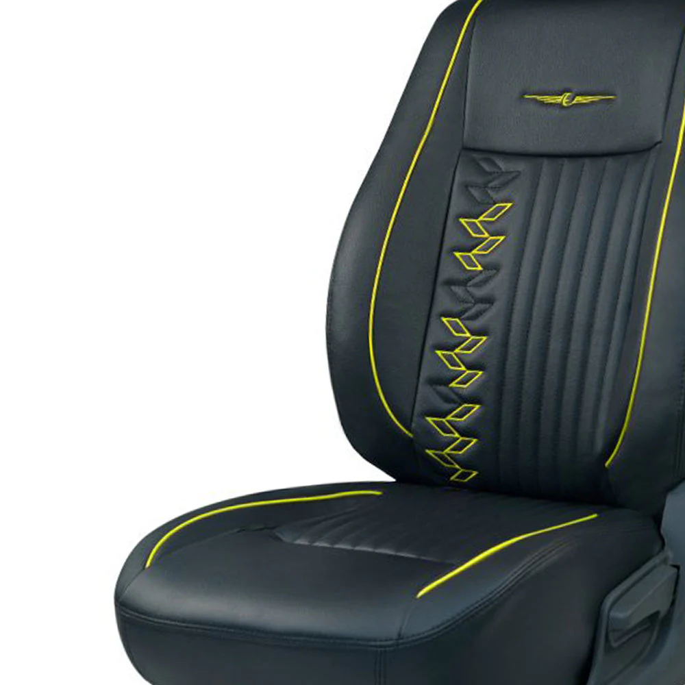 Vogue Knight Art Leather Car Seat Cover For Toyota Taisor - Image 11