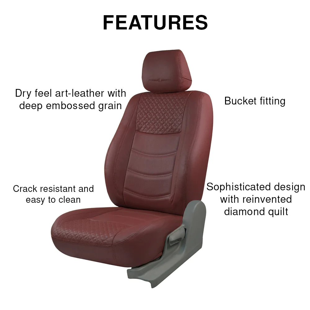 Vogue Galaxy Art Leather Car Seat Cover For Honda Mobilio - Image 15