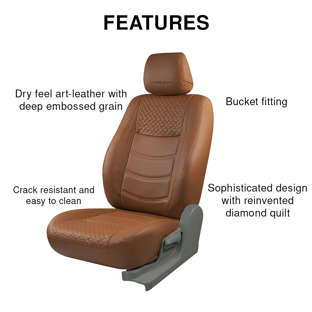 Vogue Galaxy Art Leather Car Seat Cover For Toyota Innova - Image 8