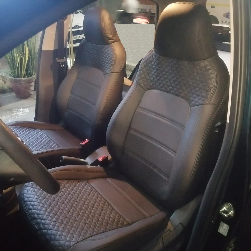 Vogue Galaxy Art Leather Car Seat Cover For Mahindra KUV100 - Image 15