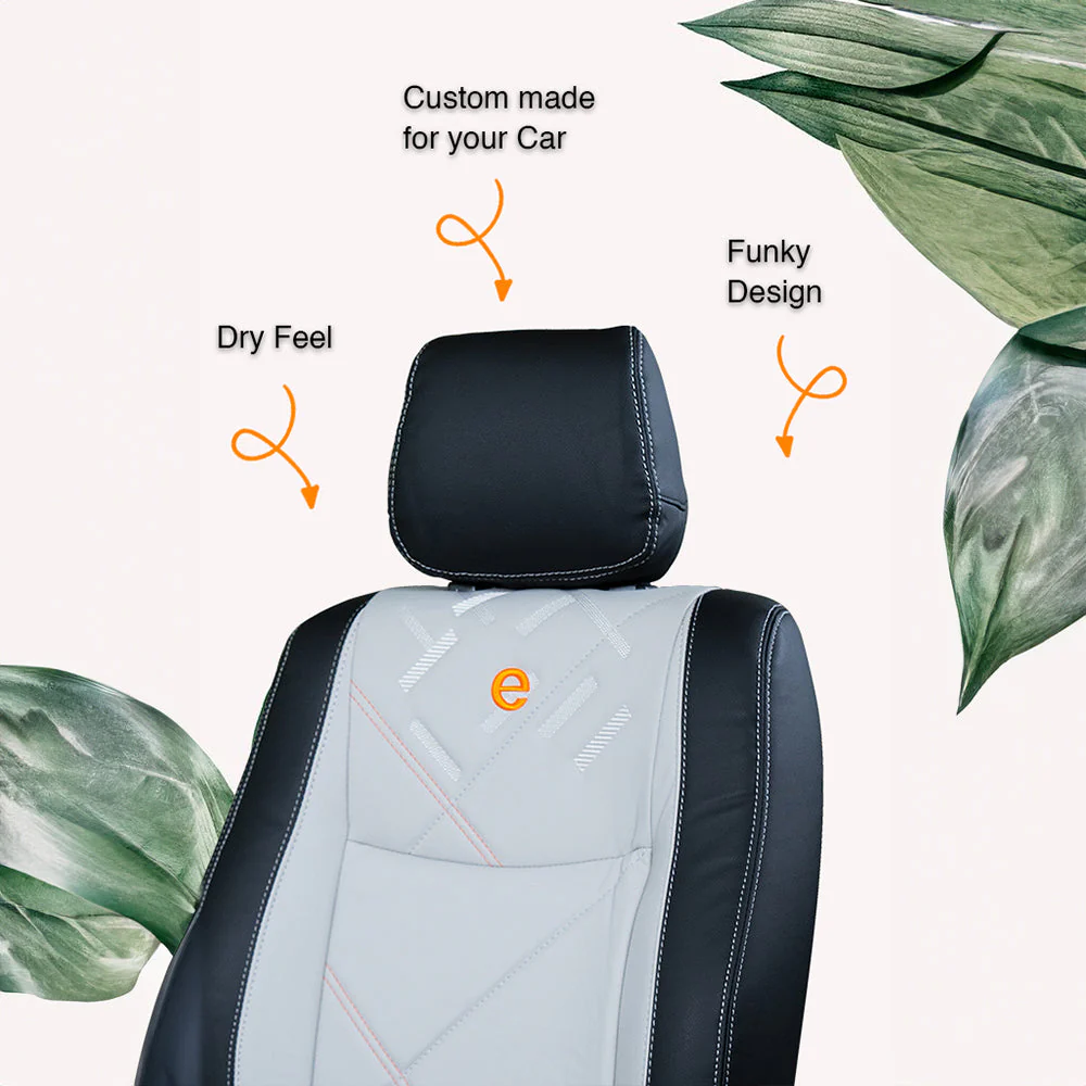 Victor Duo Art Leather Car Seat Cover For Skoda Slavia - Image 8