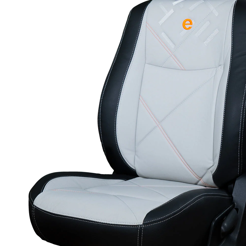 Victor Duo Bucket Fit Art Leather Car Seat Cover For Skoda Kushaq - Image 10