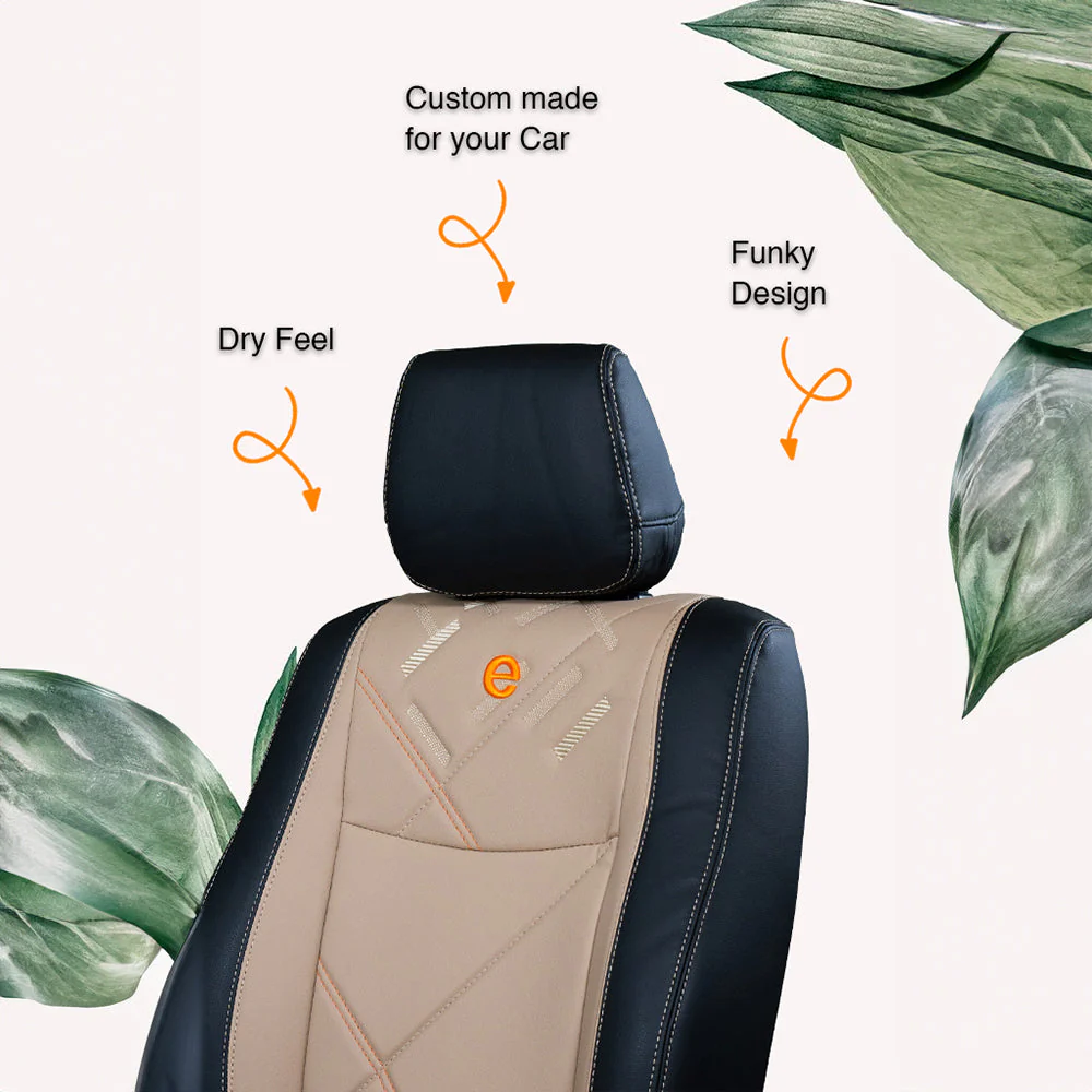 Victor Duo Art Leather Car Seat Cover For Toyota Hyryder - Image 8