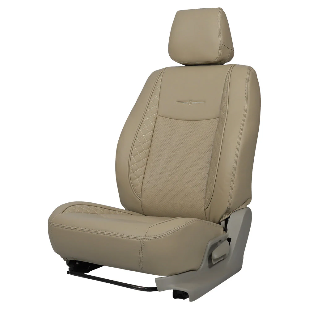 Vogue Cube Art Leather Car Seat Cover For Hyundai I20 - Image 3