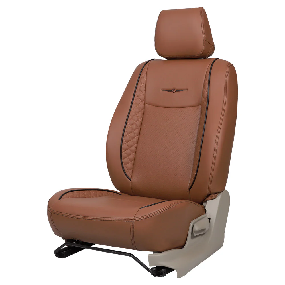 Vogue Cube Art Leather Car Seat Cover For Mahindra XUV 3XO - Image 4