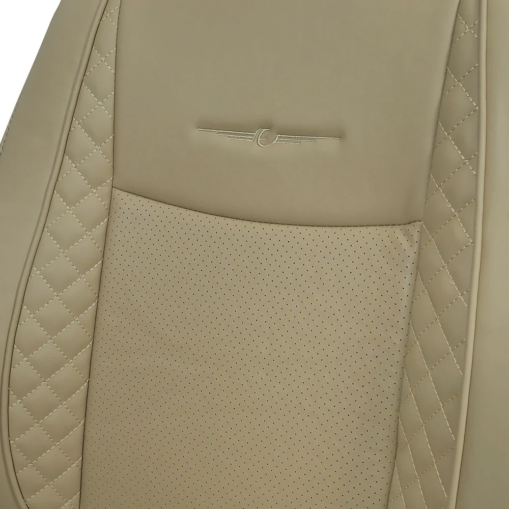 Vogue Cube Art Leather Car Seat Cover For Maruti Invicto - Image 6