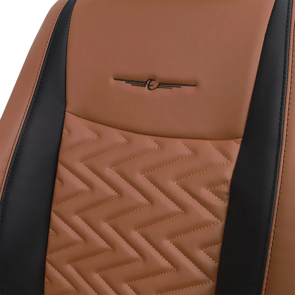 Vogue Razor Art Leather Car Seat Cover For Tata Nexon - Image 5