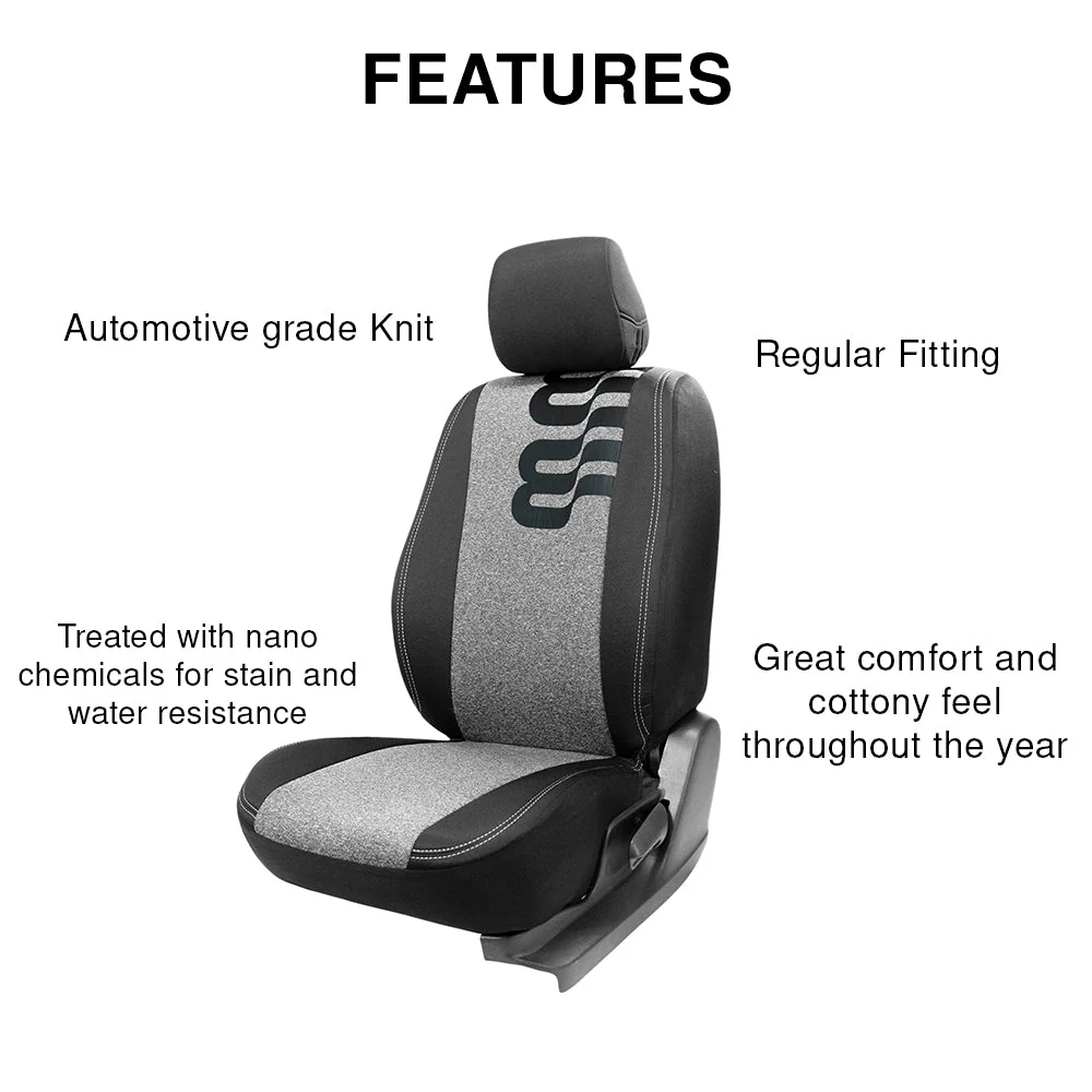 Yolo Plus Fabric Car Seat Cover For Toyota Taisor - Image 4