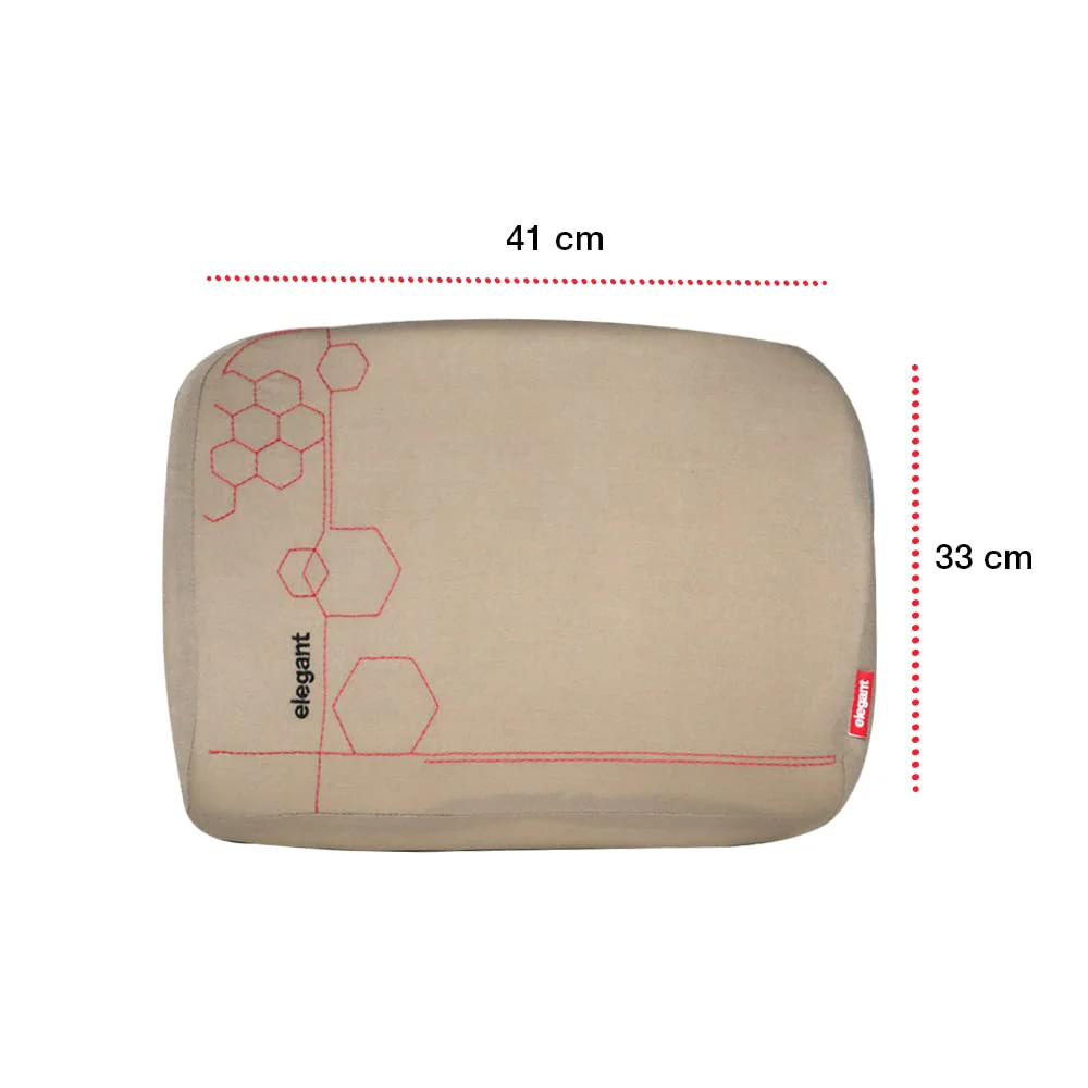 Zig Memory Foam Lumbar Support Back Rest Pillow - Image 3