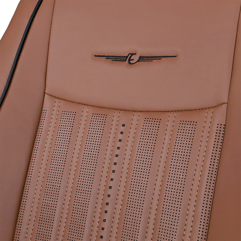 Zippy Nappa PR Art Leather Car Seat Cover For MG Hector - Image 14